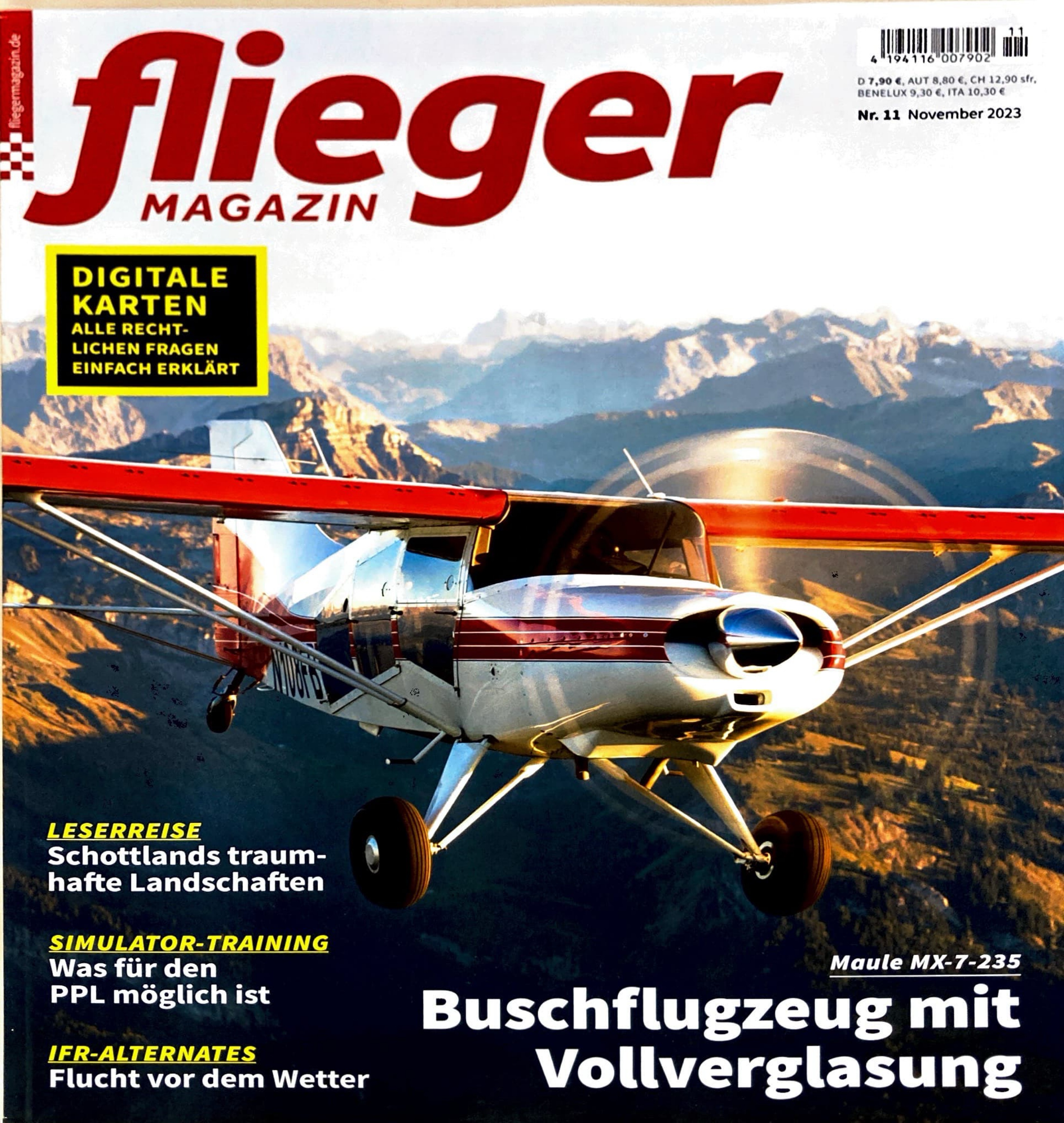fliegermagazin, Einzelausgabe