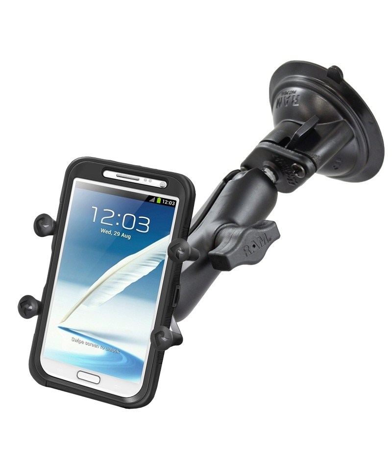 SET: X-Grip IV mit Saugfusshalterung (RAM-B-166-UN10U) RAM MOUNT