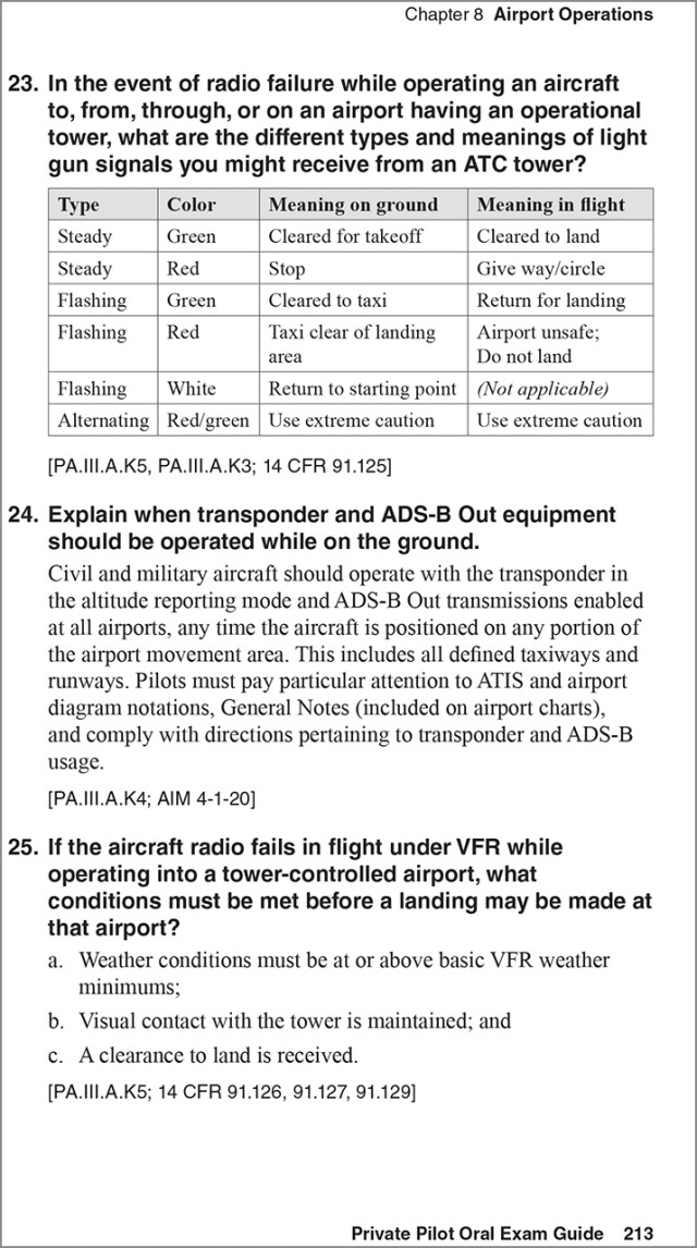 Oral Exam Guide: Private - 15th Edition