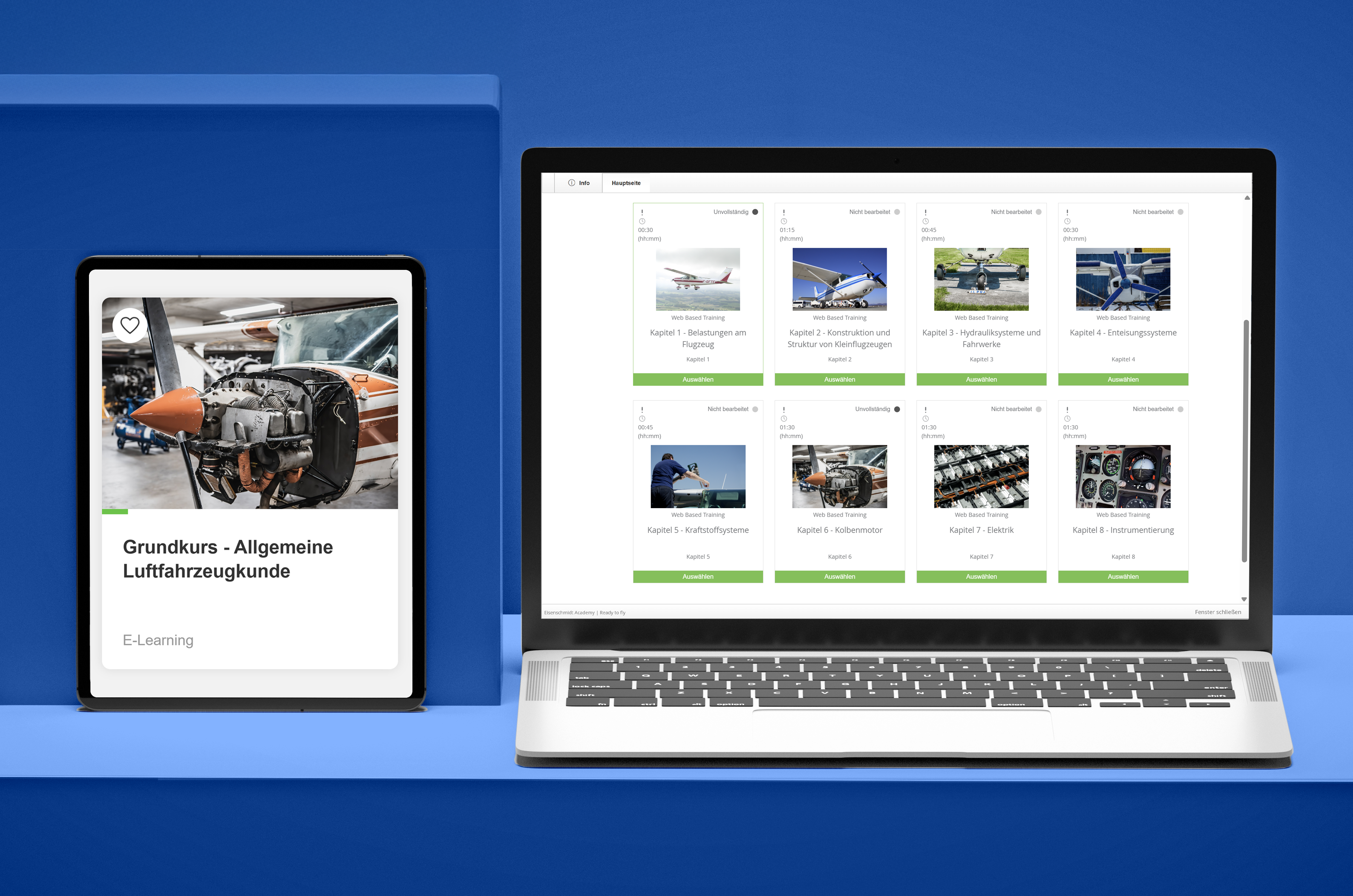 E-Learning Grundkurs: Allgemeine Luftfahrzeugkunde