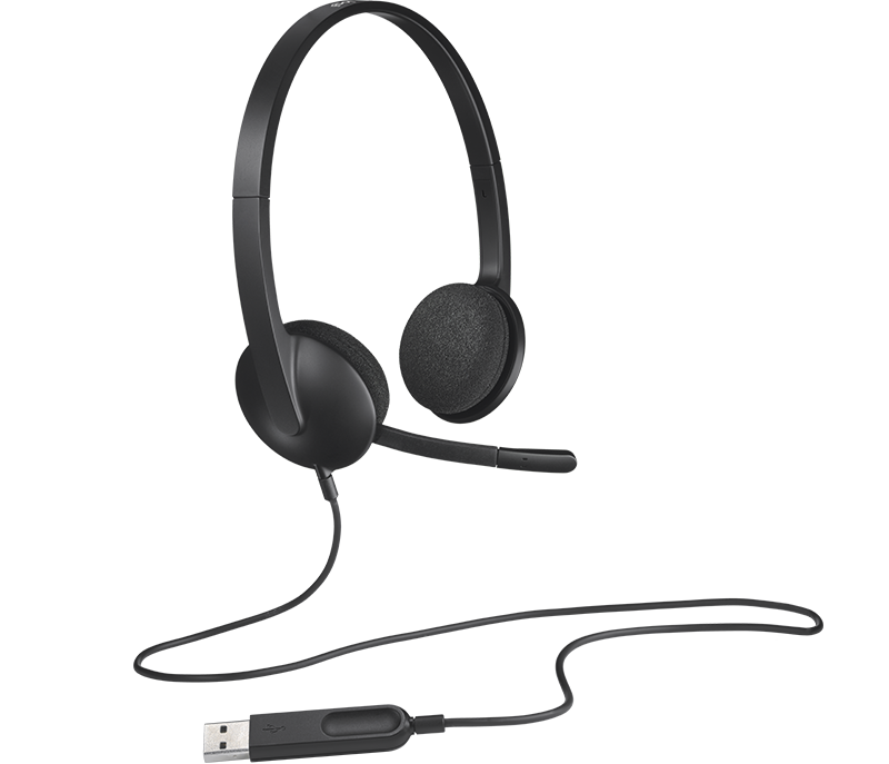 Logitech H340 USB Computer Headset