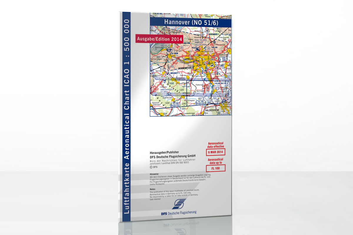 ICAO-Karte 1:500.000, Blatt Hannover