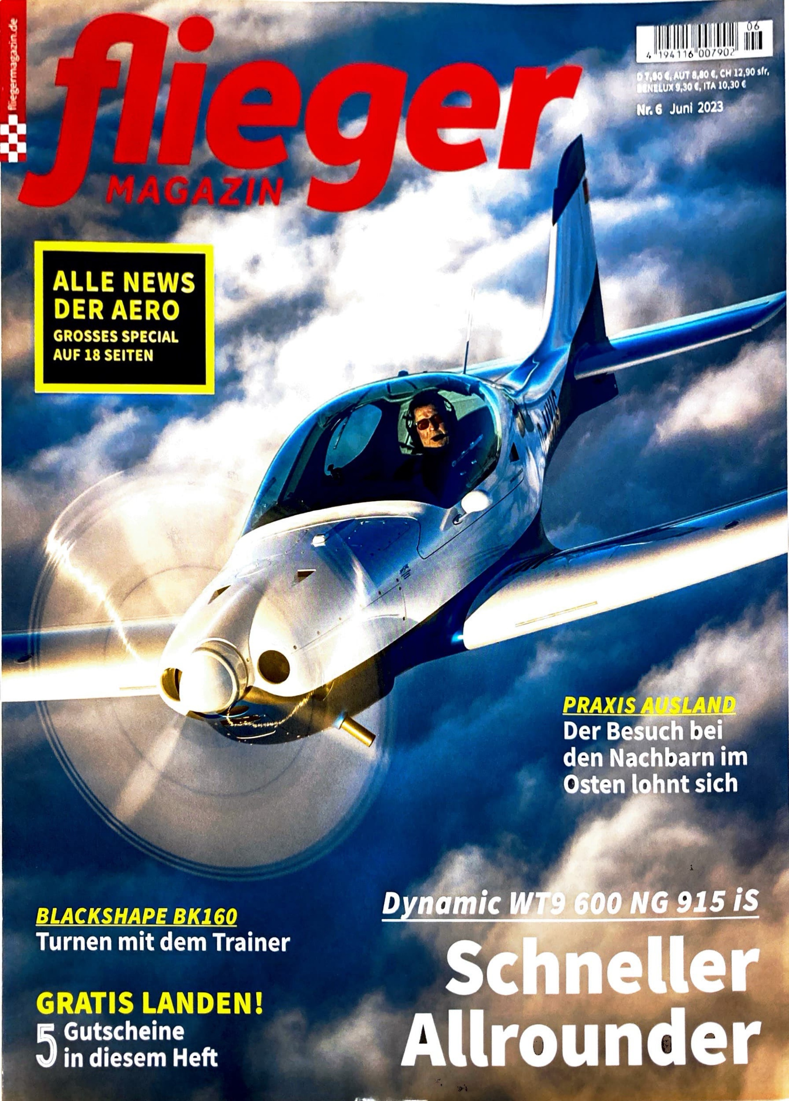 fliegermagazin, Einzelausgabe