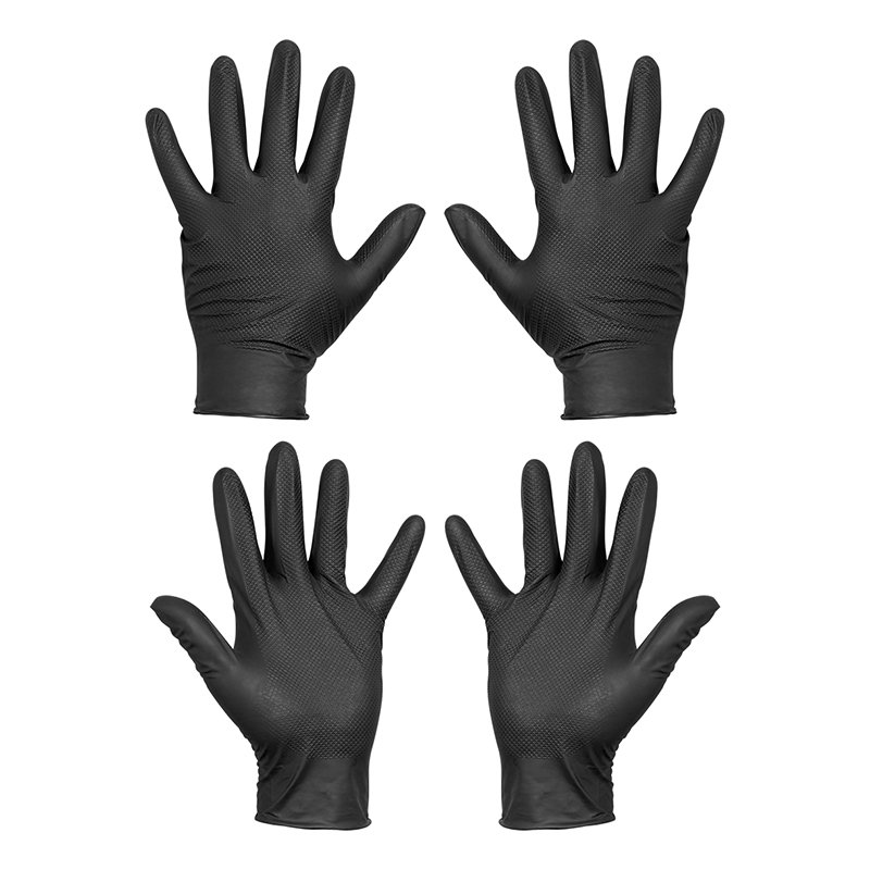 Nitrilhandschuhe - 4 Stück Größe XL