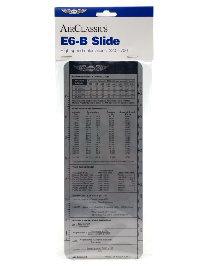 E6-B High-Speed Slide