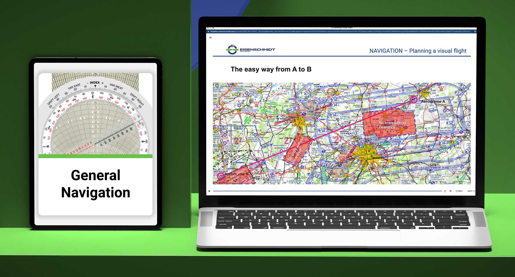 E-Learning Auffrischungskurs: Allgemeine Navigation (Englisch)