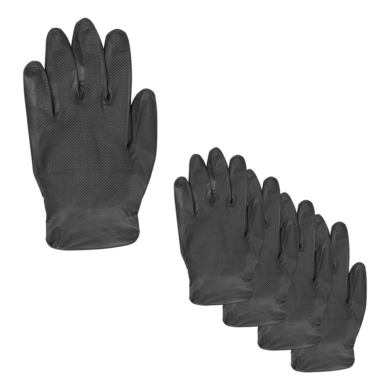 Nitrilhandschuhe - 4 Stück Größe XL