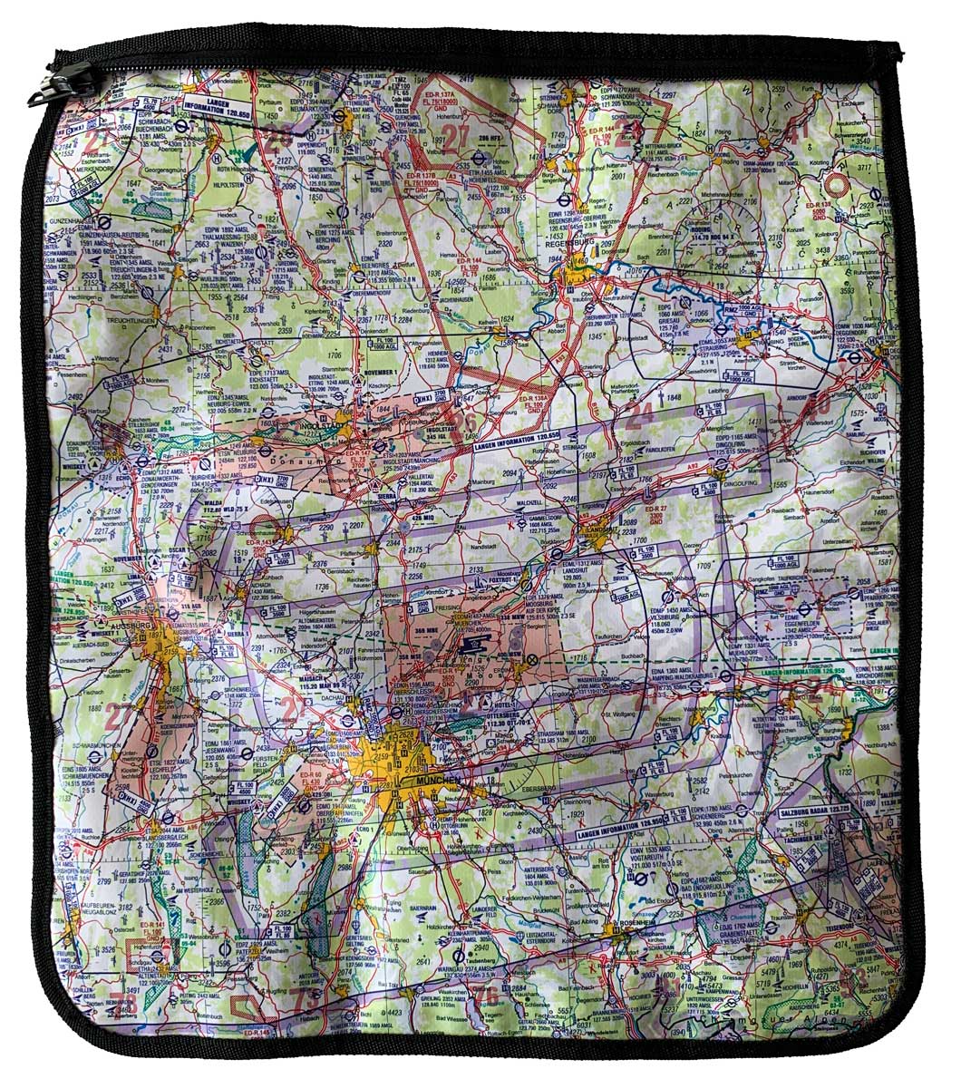 ICAO-Chart Flap for MapBag Echo Sierra (without bag)