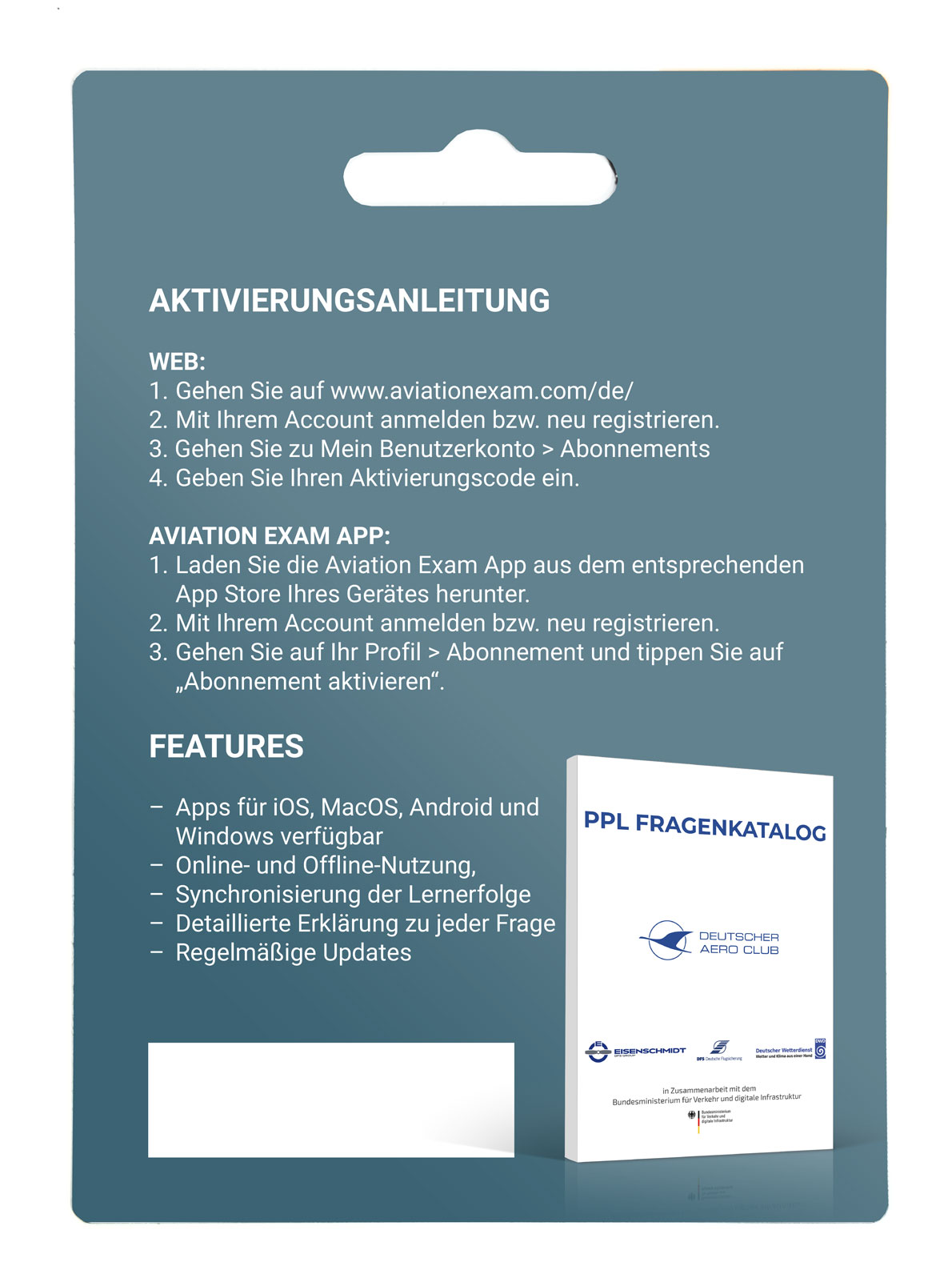 PPL Fragenkatalog (inkl. Segelflug) - Produktkarte