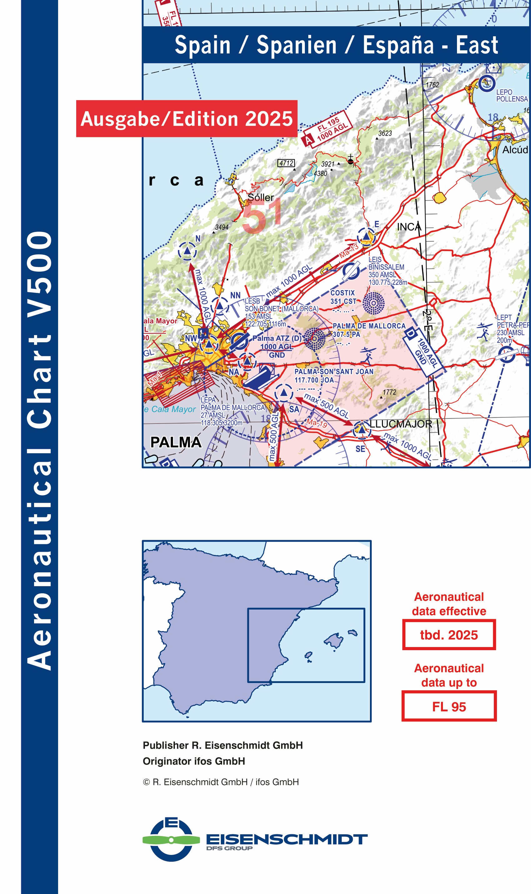 V500 Spain, Blatt East (Ausgabe 2025)