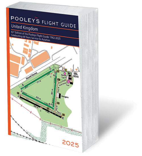POOLEYS 2025 UK Flight Guide - Gebundene Ausgabe
