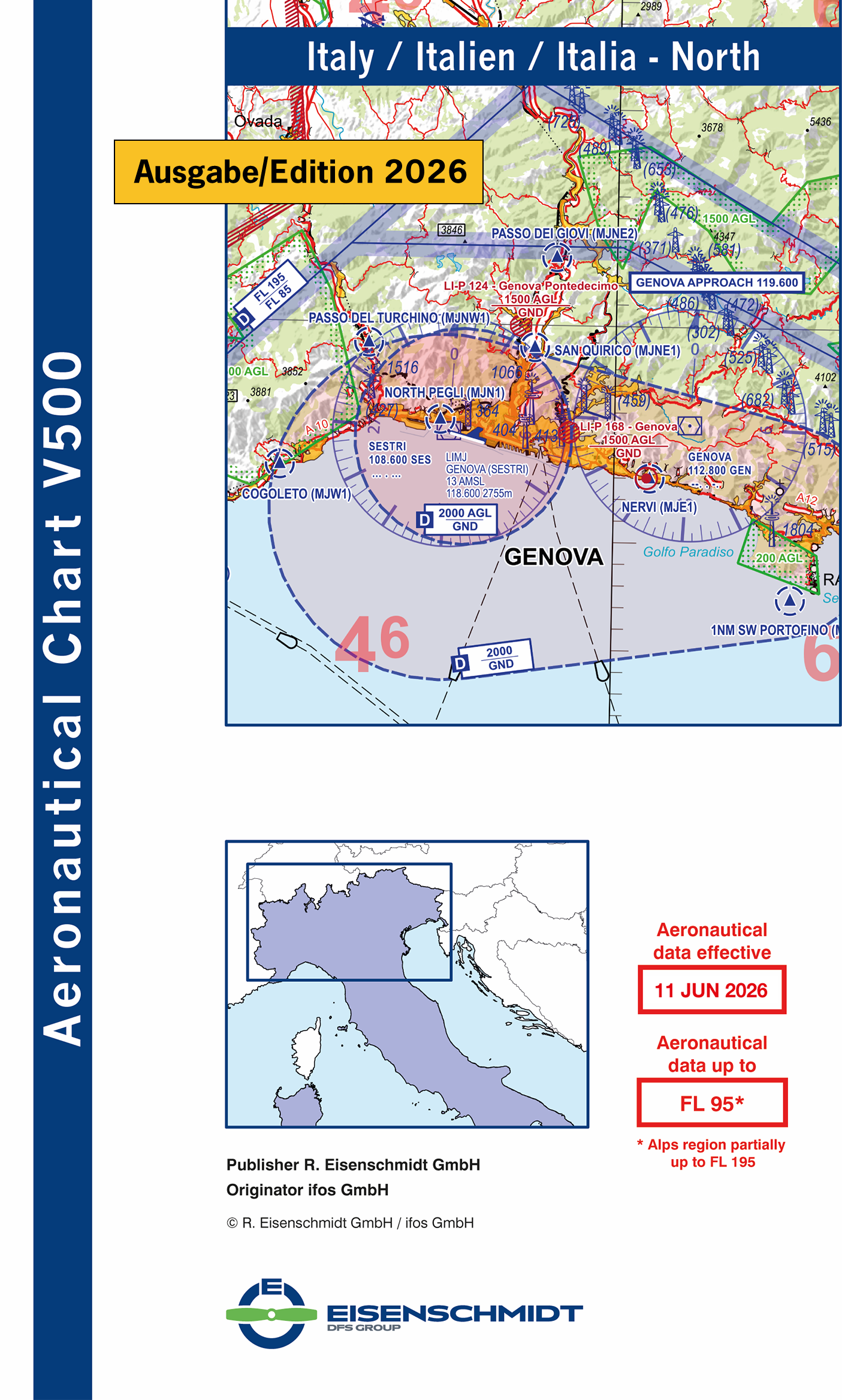 V500 Italy, Sheet North (2026 edition) - Pre-order