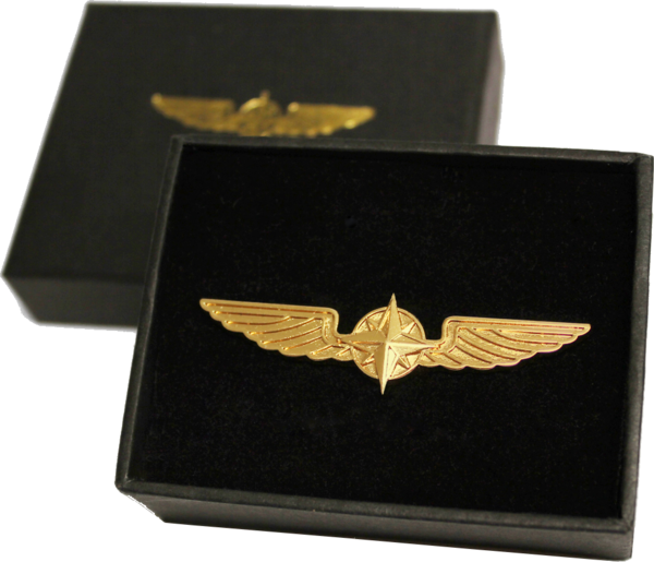 PILOT WINGS GOLD - LARGE