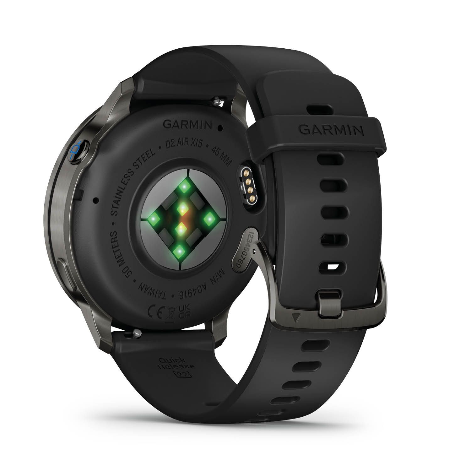 Garmin D2 Air X15 - Aviator Smartwatch - Schieferfarbenes Gehäuse