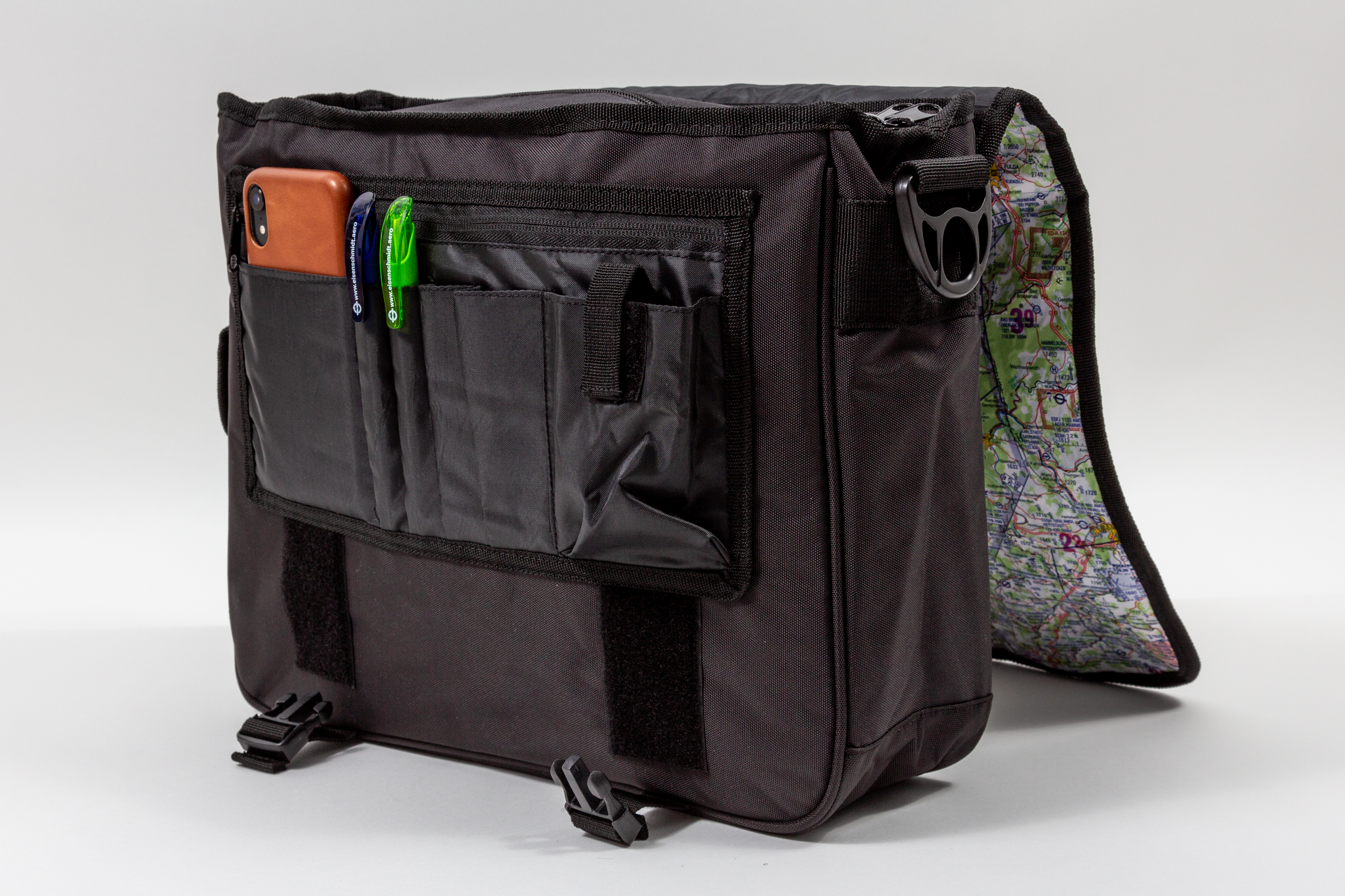MapBag Echo Sierra (bag-torso and 1 bag-flap in ICAO-chart-design)