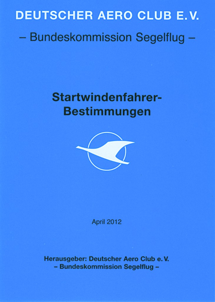Startwindenfahrer-Bestimmungen