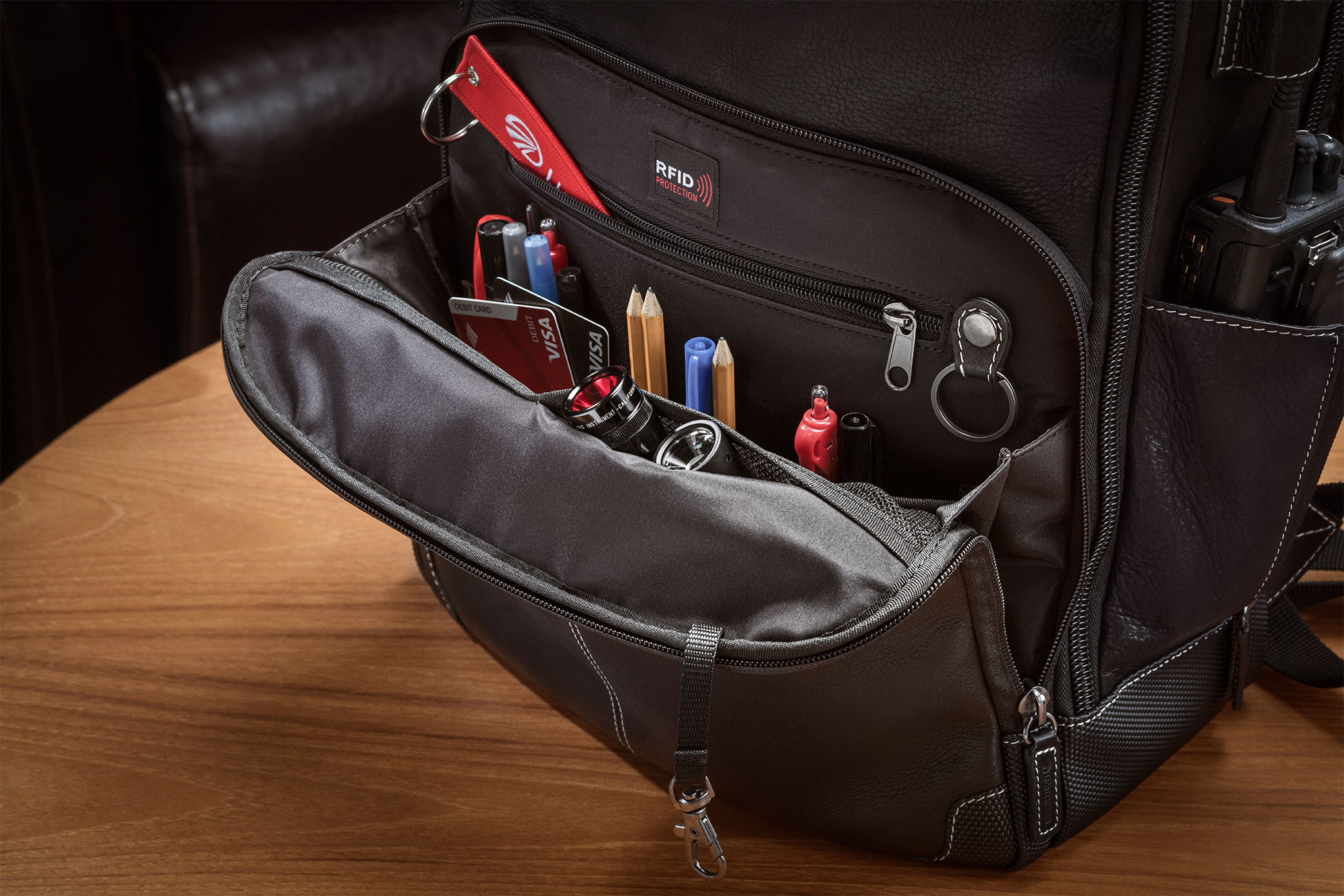 Lightspeed Duke - Leather Backpack