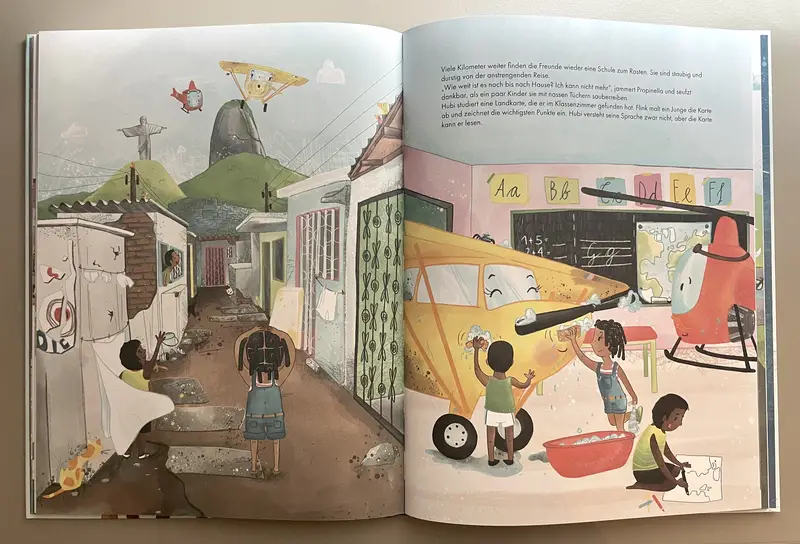 Immer dem Propeller nach - Kinderbuch