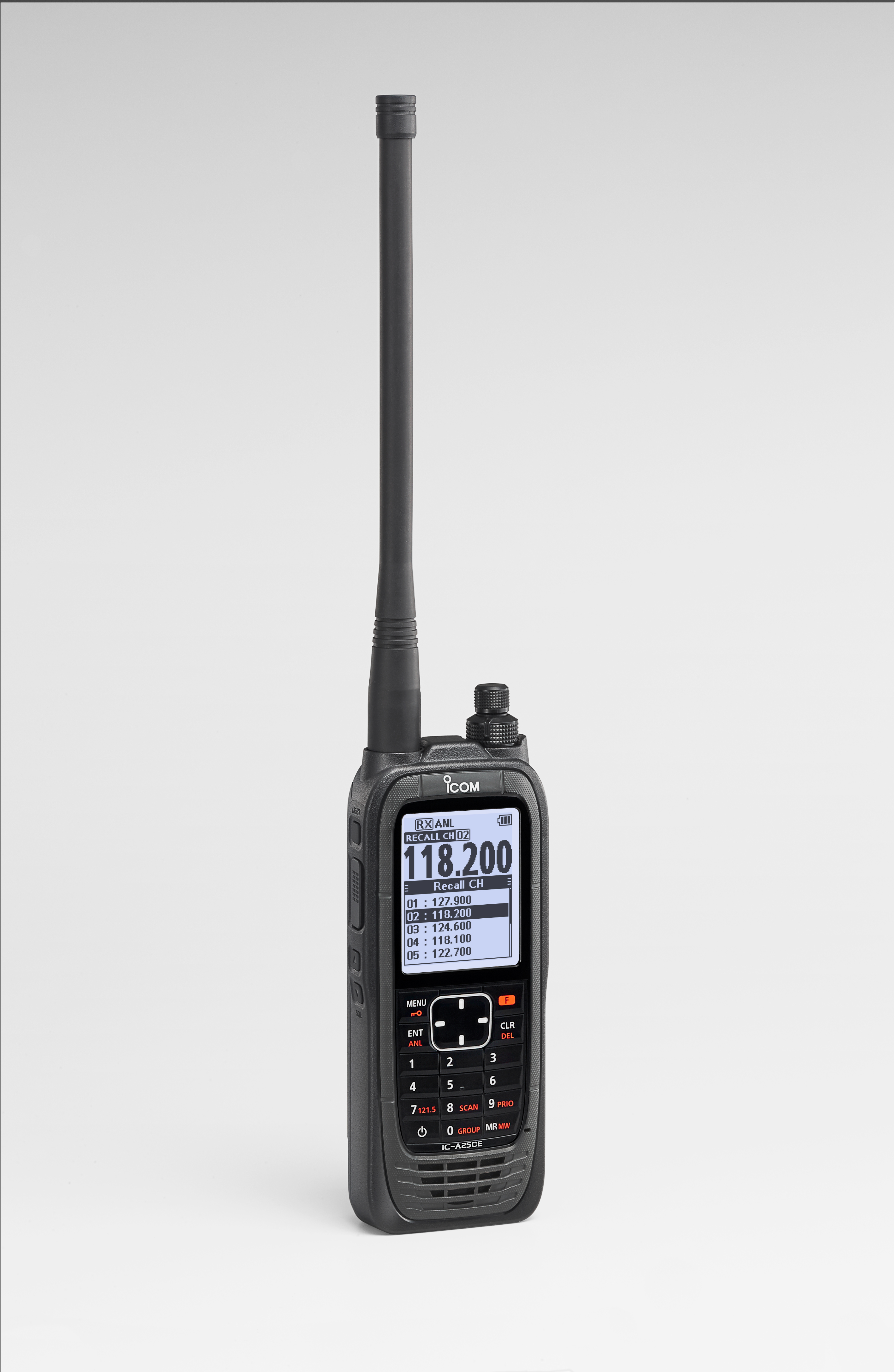 ICOM Flugfunkgerät IC-A25CE V63 (mit COM Kanäle)