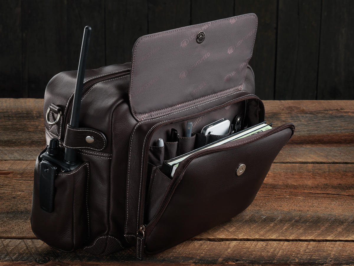 Pilotenledertasche - Lightspeed Markham