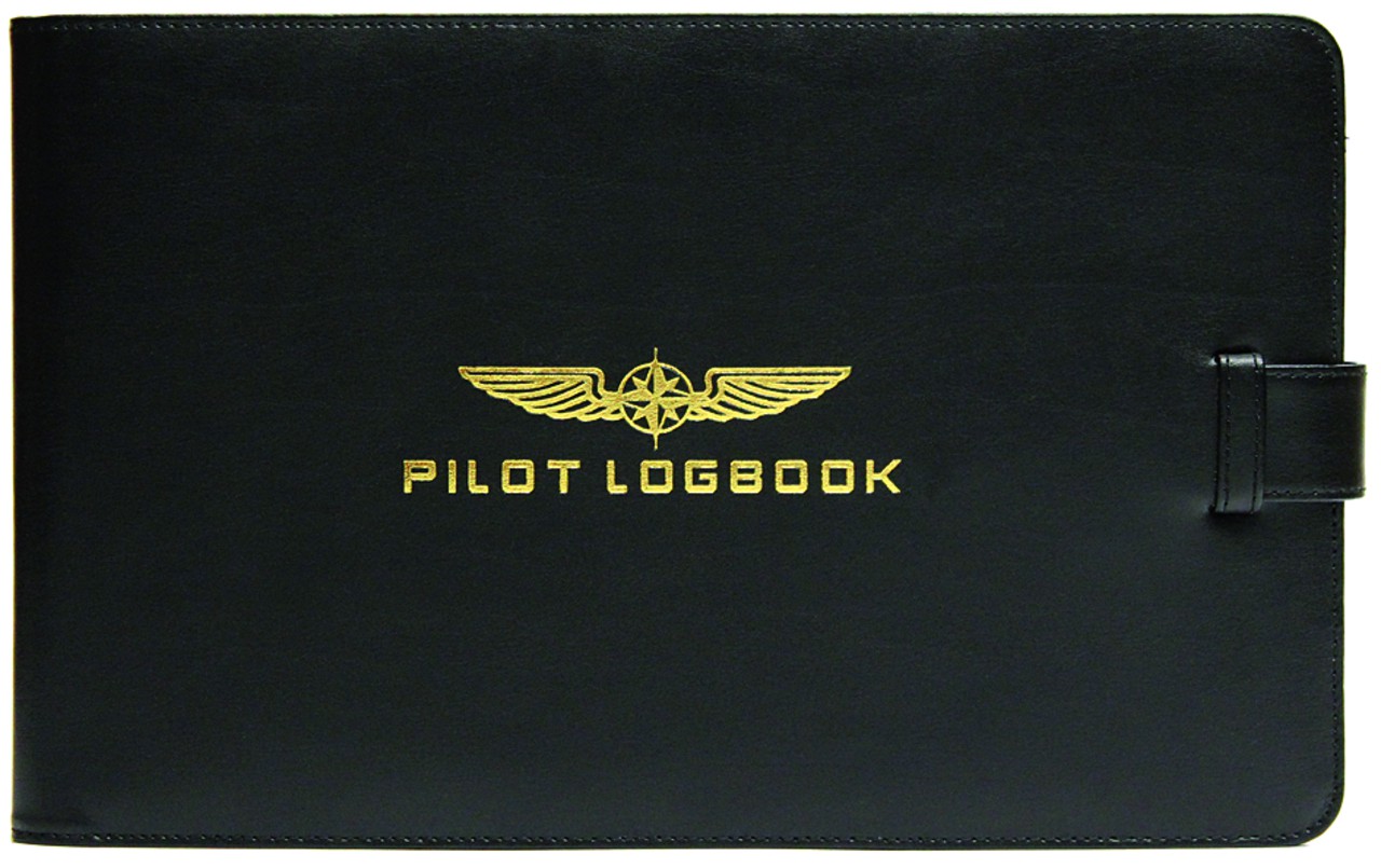 Flugbuch-Hülle "Professional" Leder