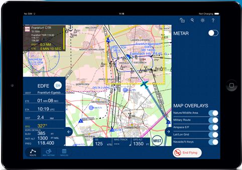 Mobile FliteDeck VFR - England (Abo)