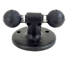 RAM Mounts Basisplatte  für Crown Gabelstapler - D-Kugel (2,25 Zoll), im  Polybeutel