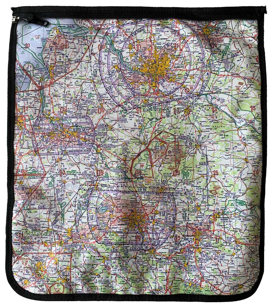 ICAO-Chart Flap for MapBag Echo Sierra (without bag)