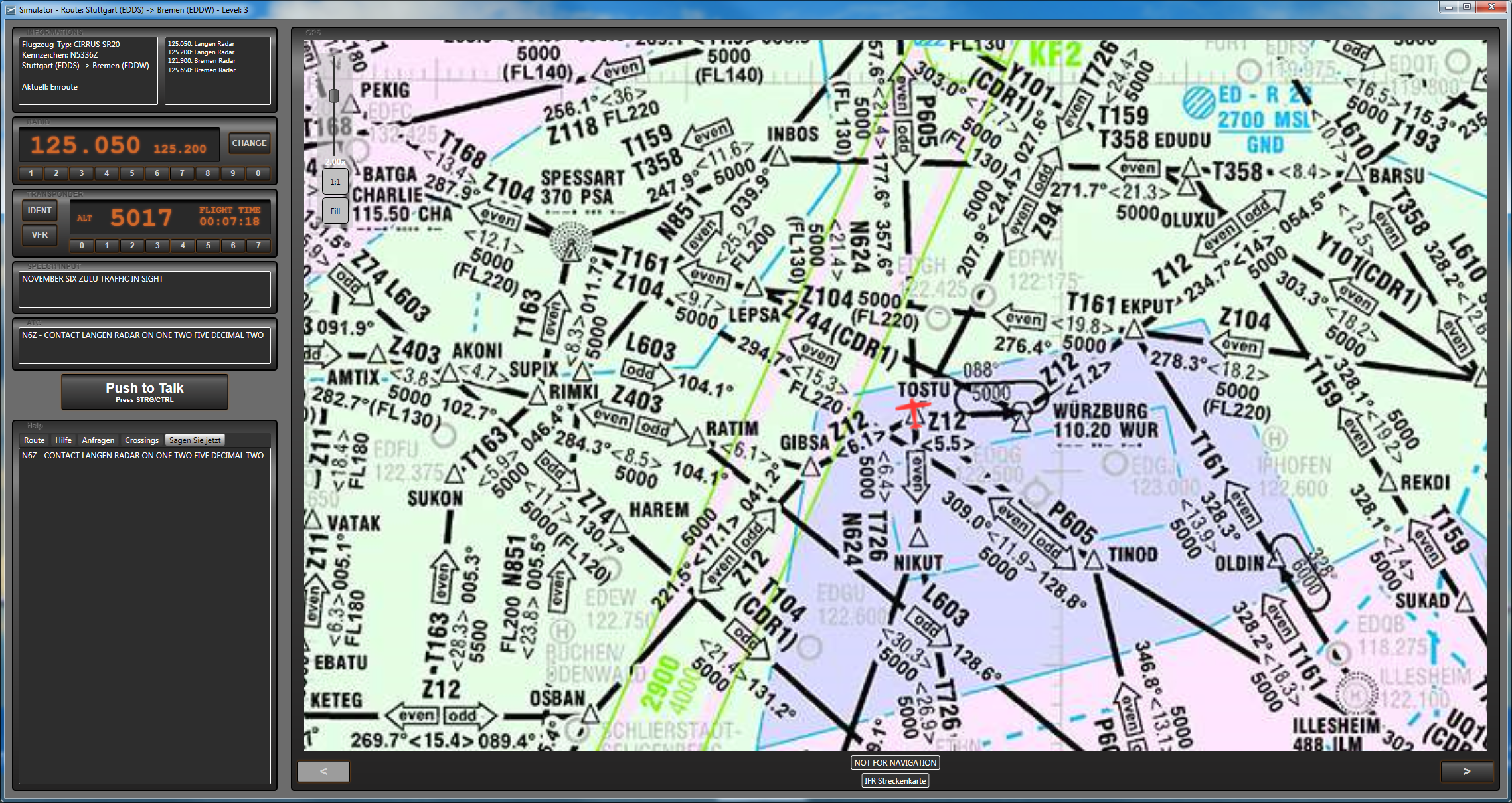 IFR Sprechfunk Simulator (Download-Version)