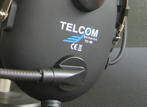 TELCOM TC-50 AS Aviation Pilot Headset