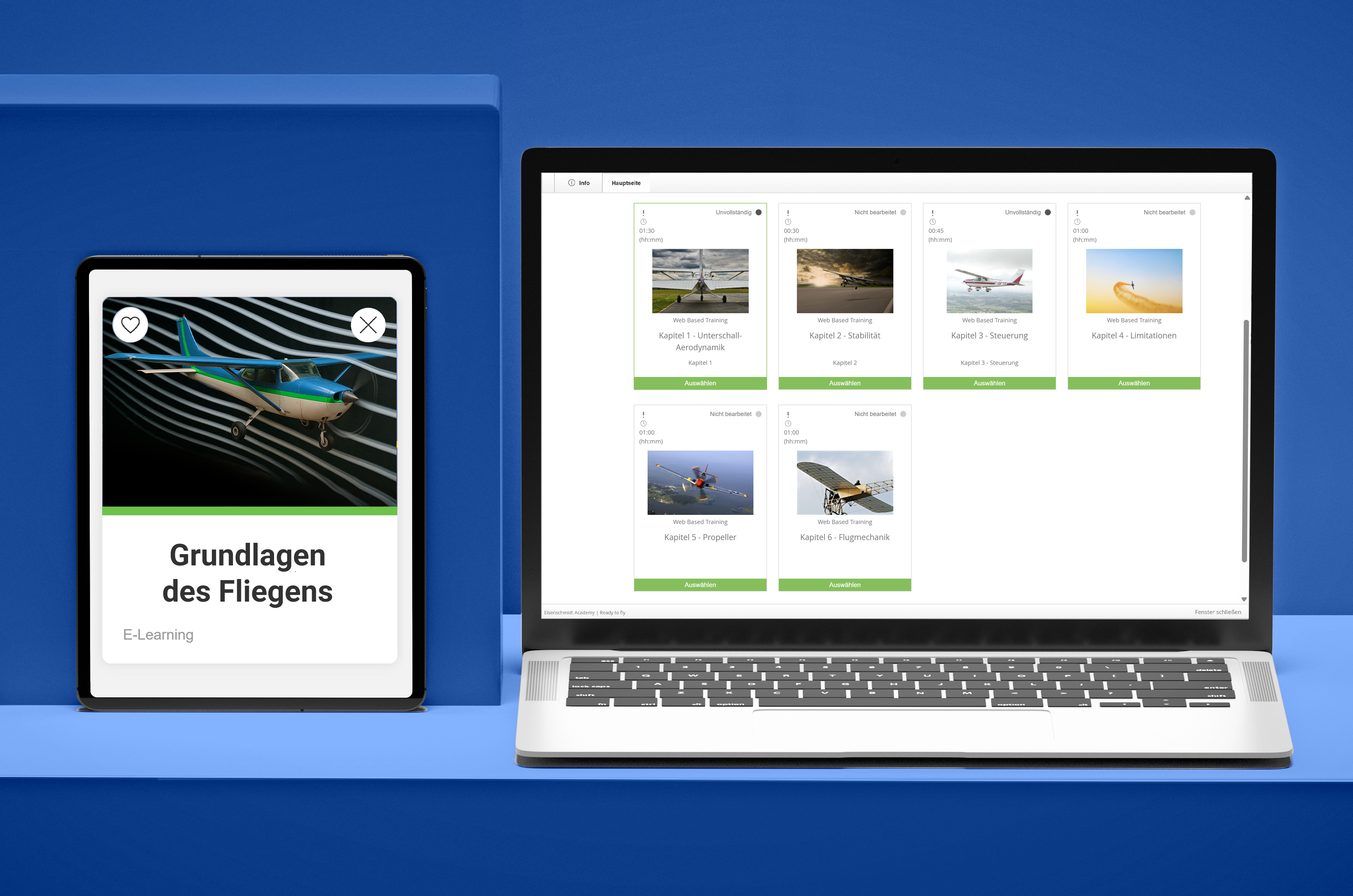 E-Learning Grundkurs: Grundlagen des Fliegens