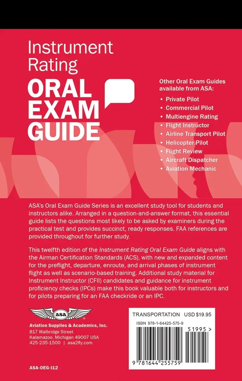 Oral Exam Guide: Instrument - 12th edition