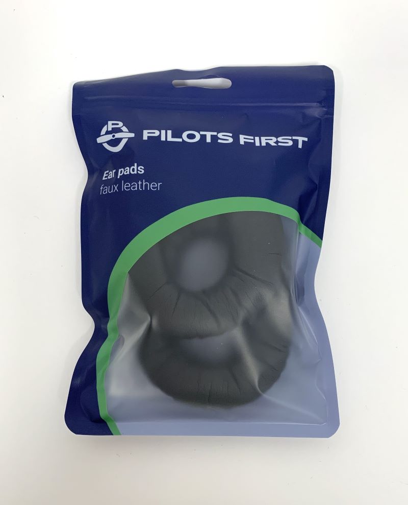 Pilots First Ohrpolster aus Kunstleder