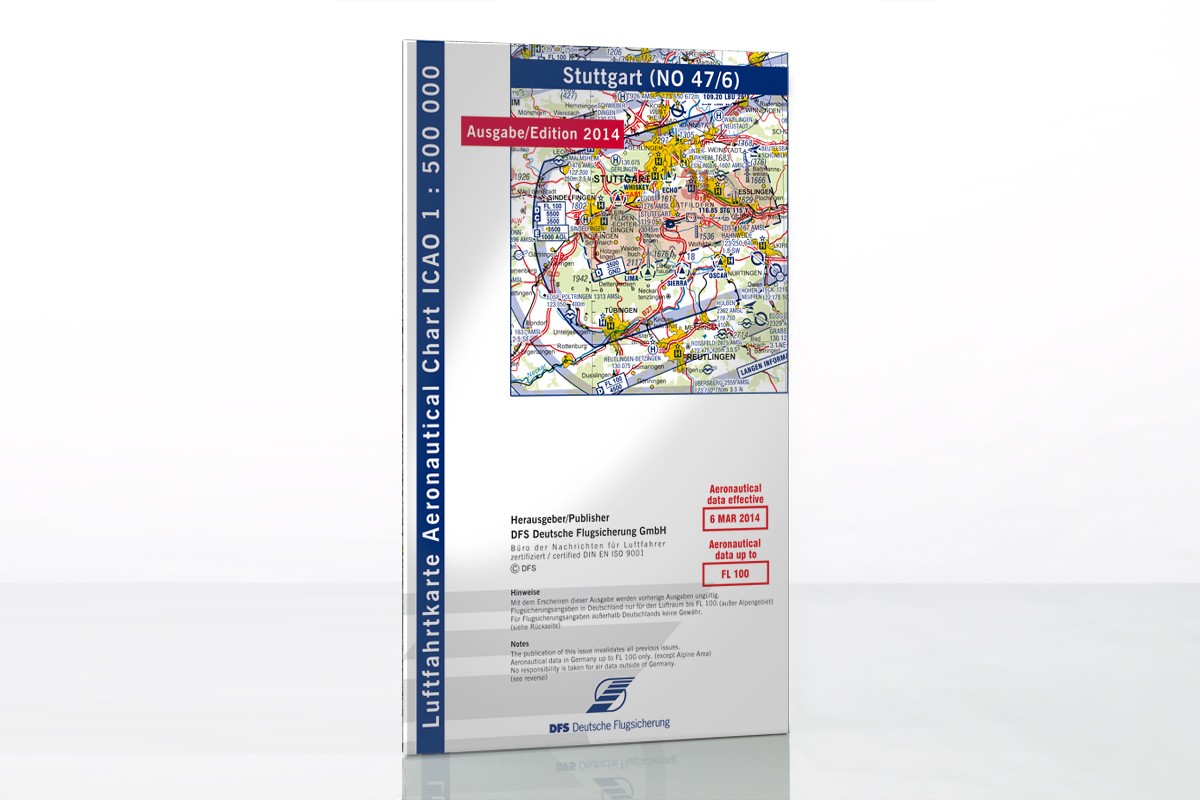 ICAO-Karte 1:500.000, Blatt Stuttgart