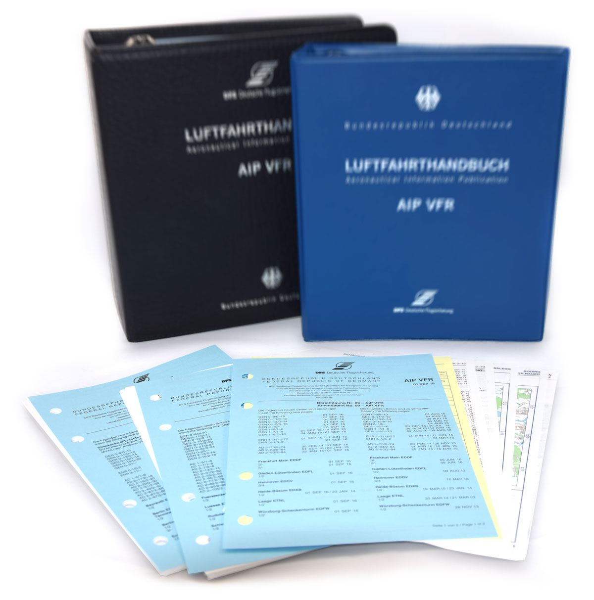 AIP VFR-Nachtragsservice (Jahresabo ab dem 2. Jahr)