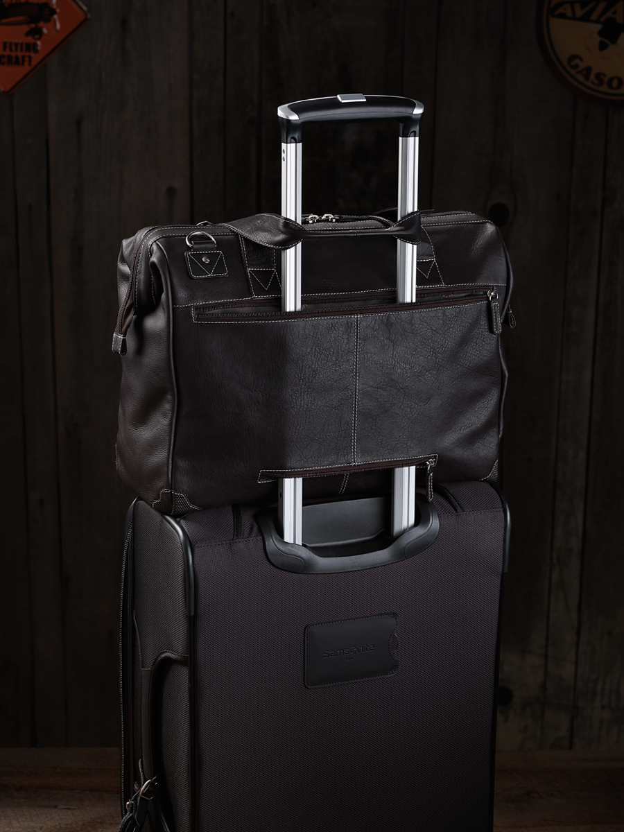 Pilotenledertasche - Lightspeed Gann