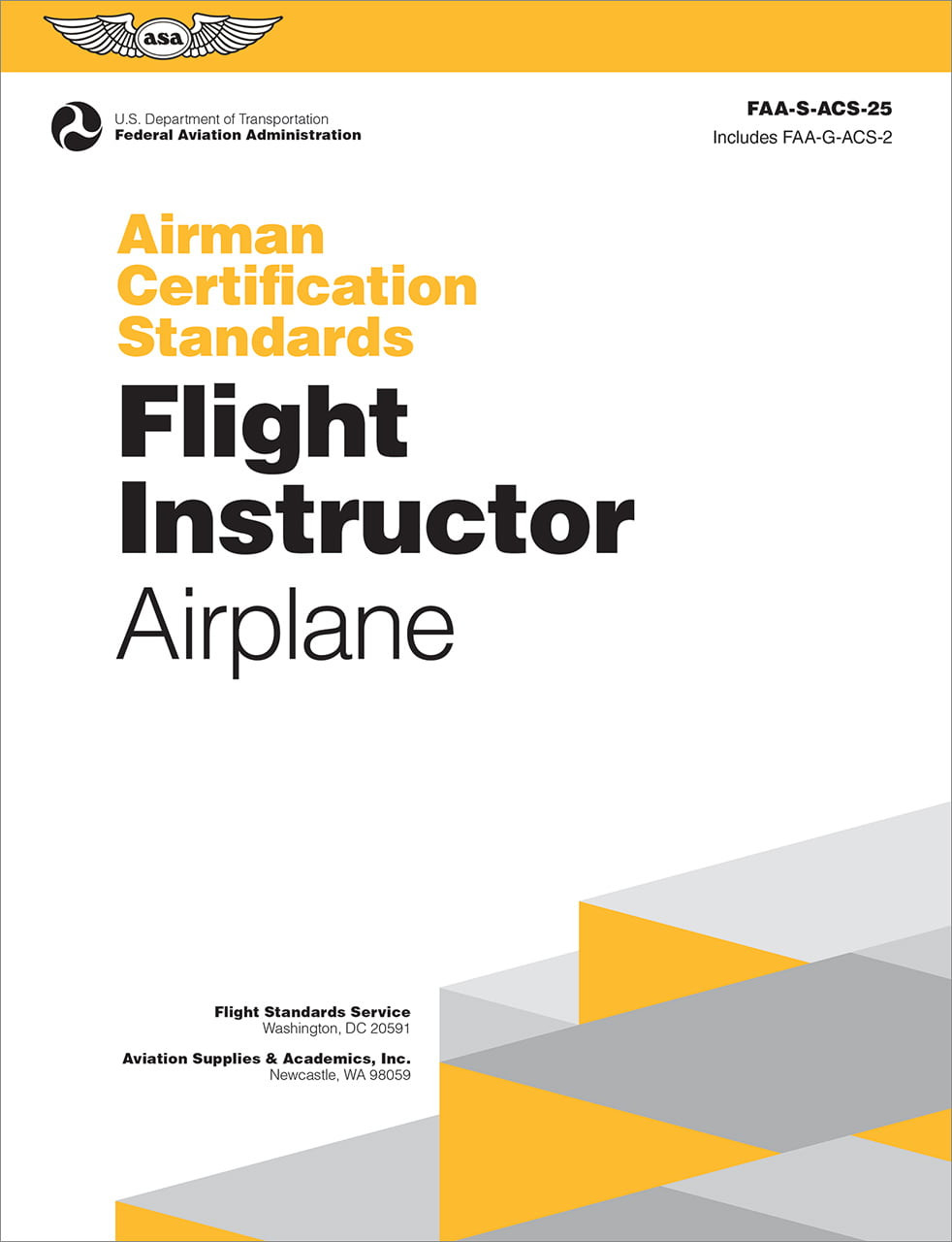 Airman Certification Standards: Flight Instructor (2024)