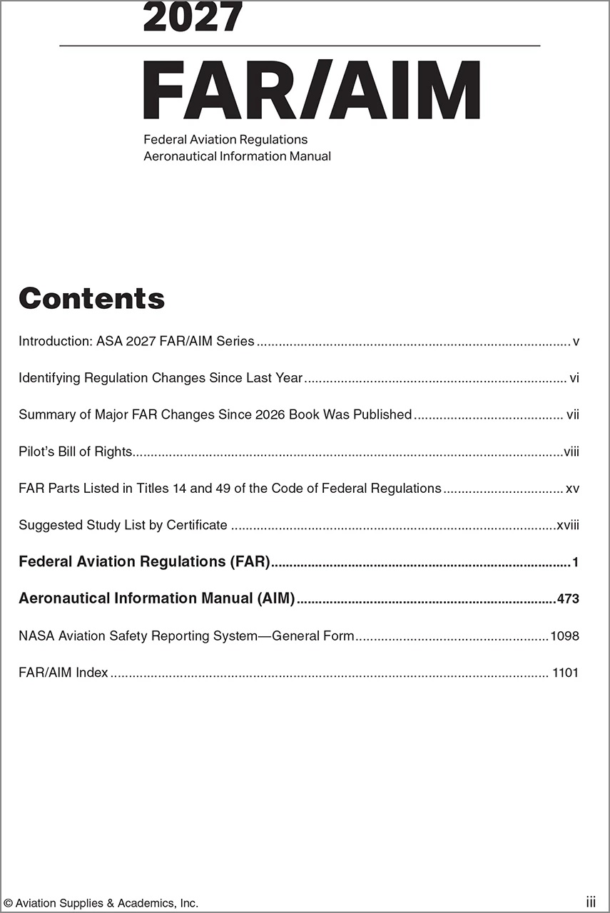 FAR/AIM 2027 (Softcover)