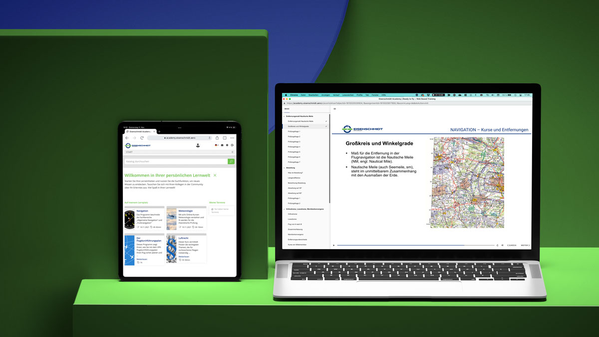 E-Learning Auffrischungskurs: Allgemeine Navigation