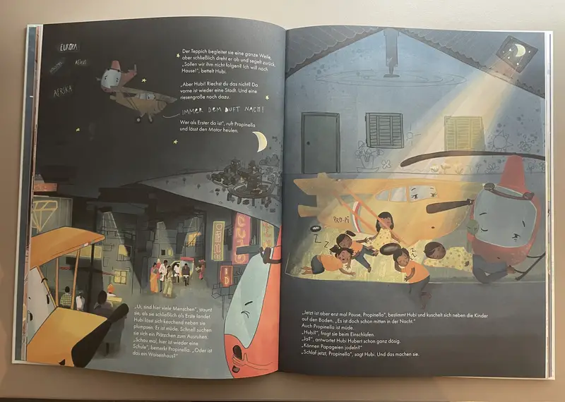 Immer dem Propeller nach - Kinderbuch