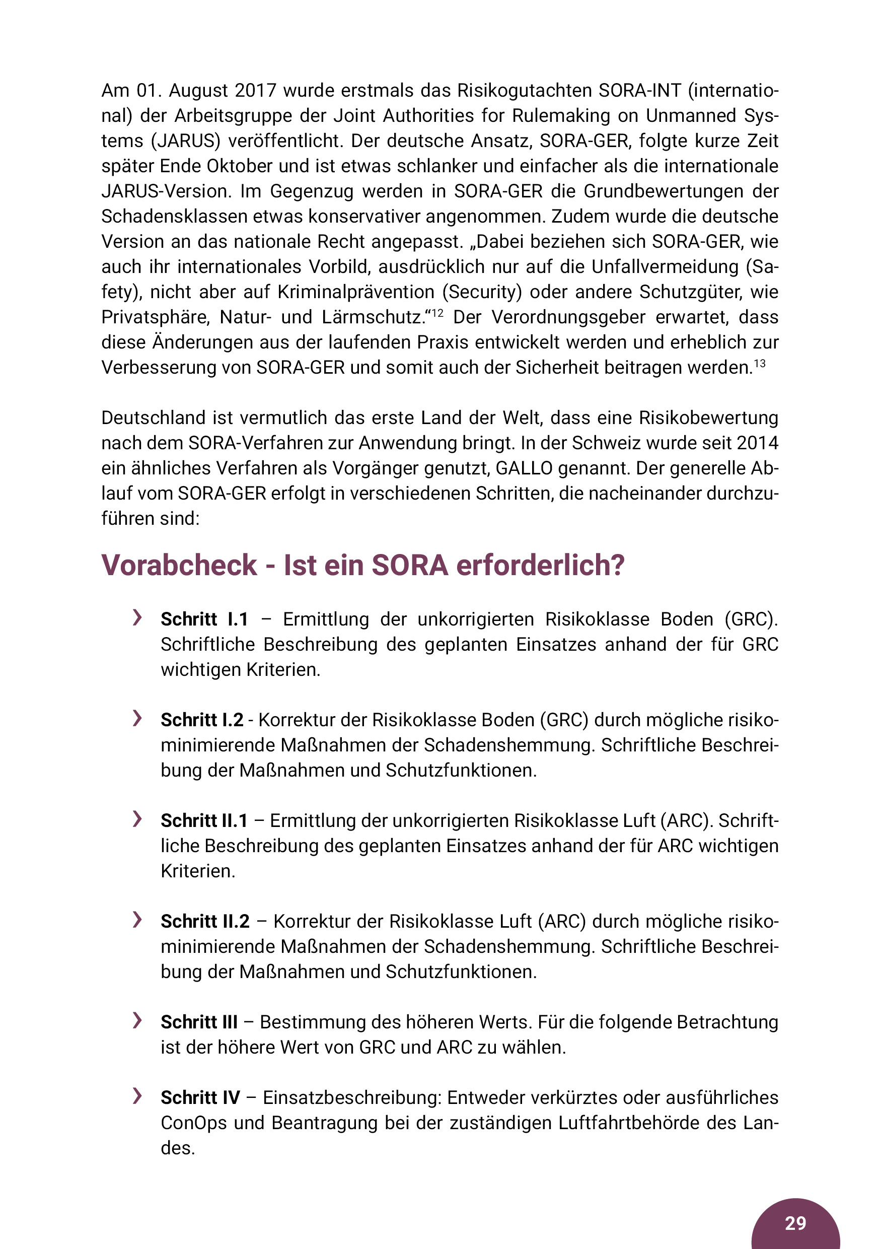 Drohnen Guide, Band 2: Risikomanagement für zivile Drohnen und SORA (Maximilian Beck)