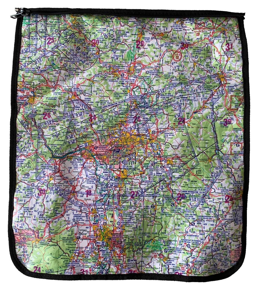 ICAO-Chart Flap for MapBag Echo Sierra (without bag)