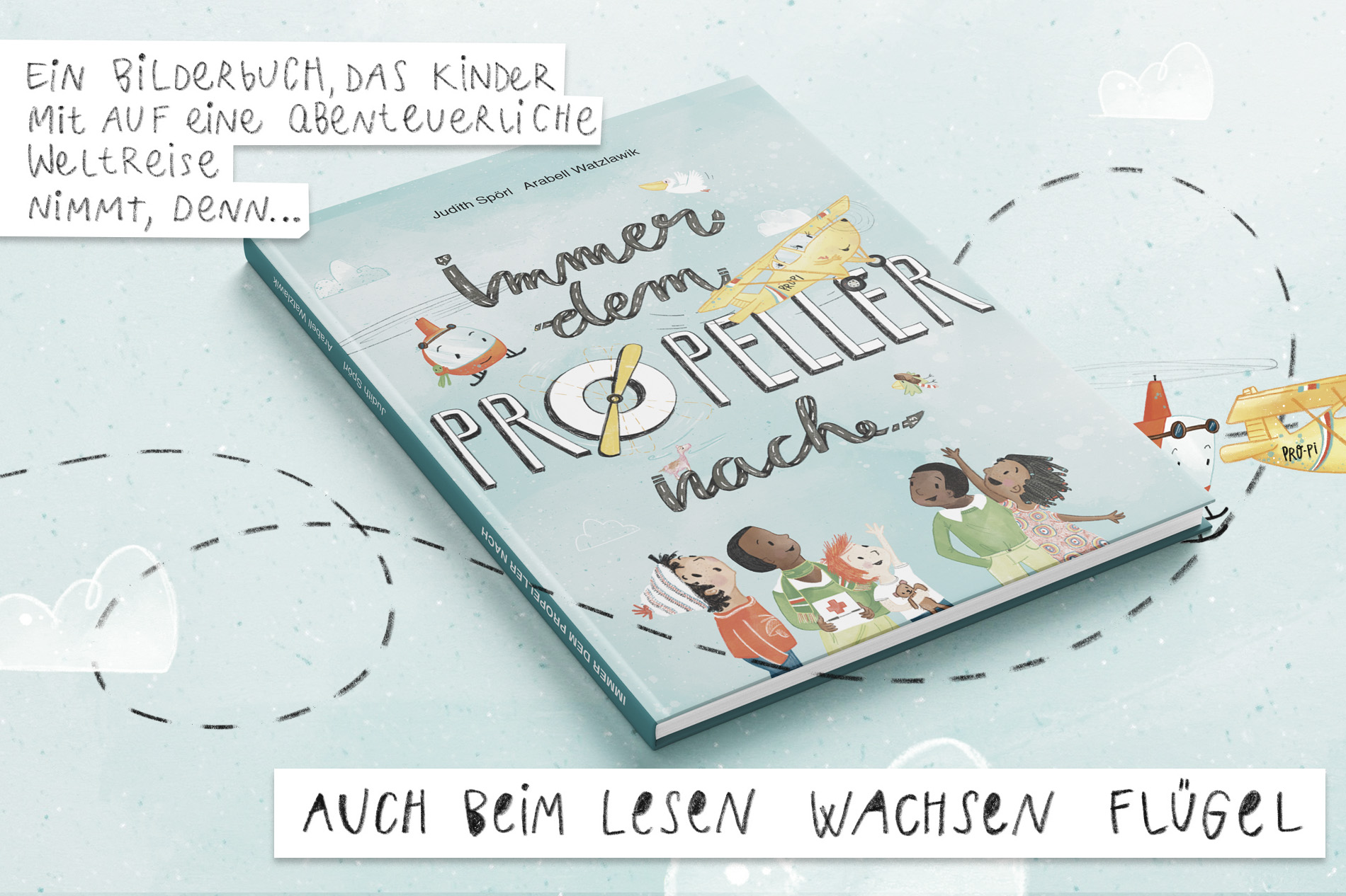 Immer dem Propeller nach - Kinderbuch