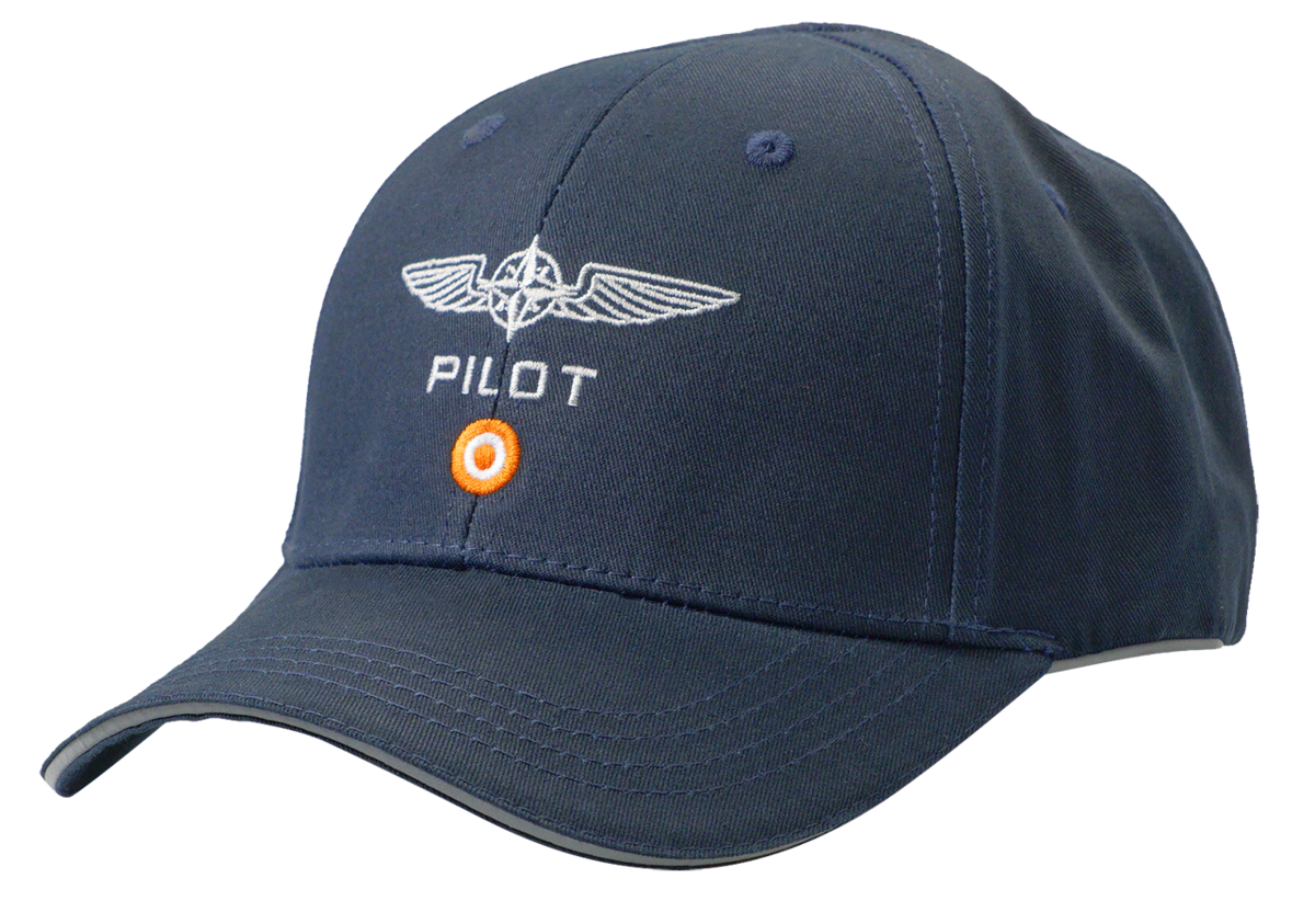 Cap "Pilot" - Baumwolle, Dunkelblau
