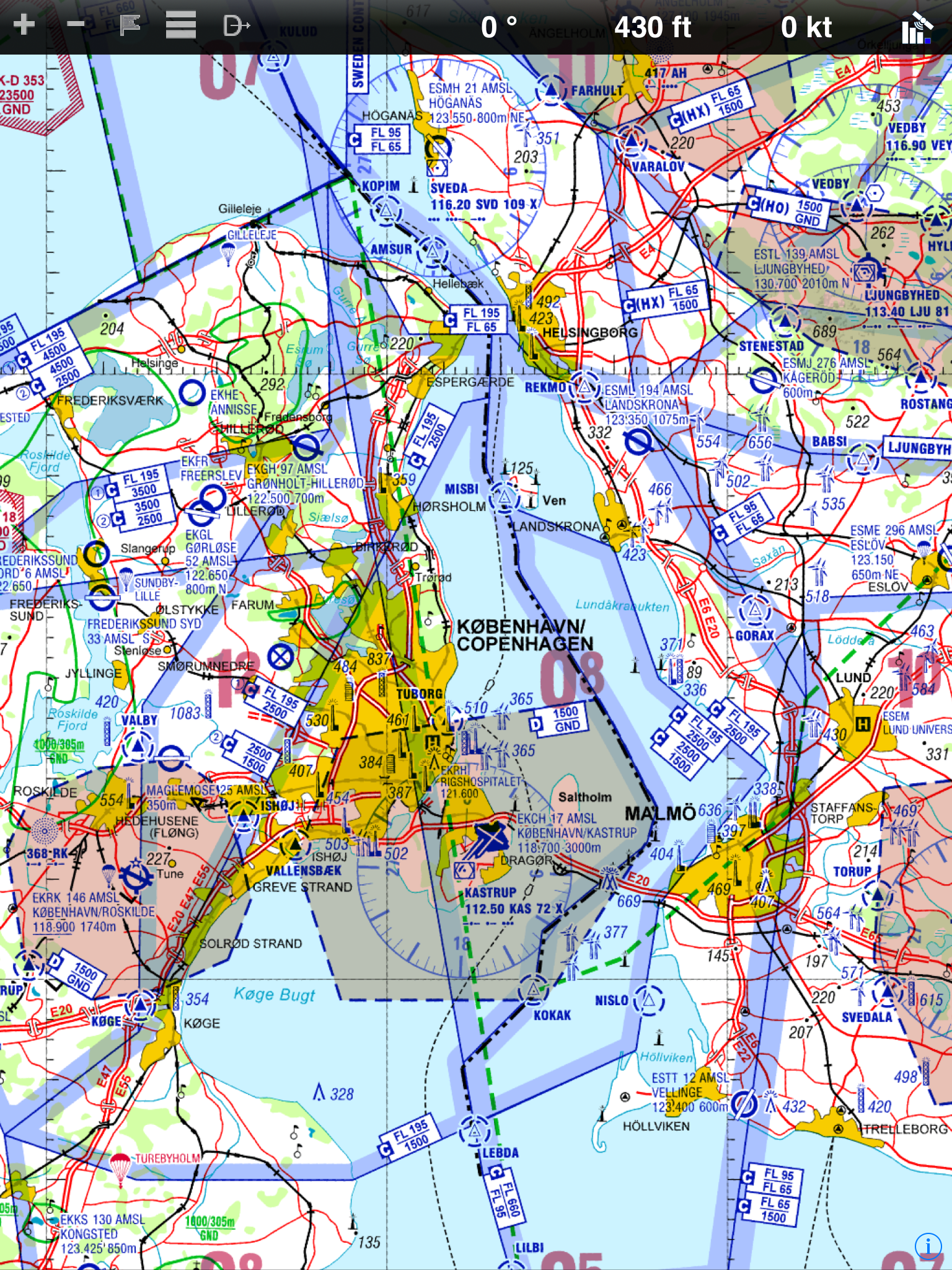 Add-on zum VFRiManual: VFR 500 Denmark (Ausgabe 2016)