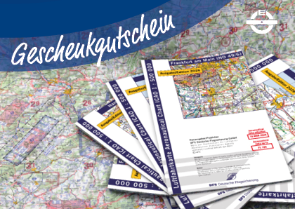 Gutschein ICAO-Kartenset Sponsoring