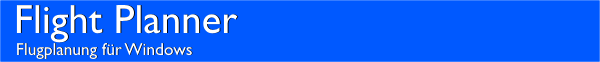 Flight Planner - Software ohne Karten