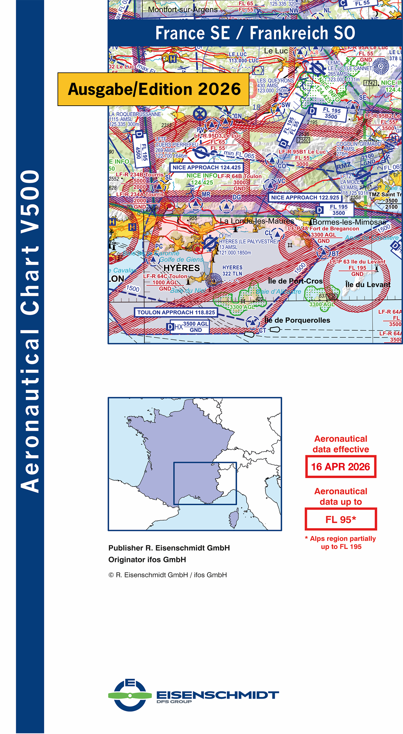 V500 France, Blatt Southeast (Ausgabe 2026) Vorbestellung