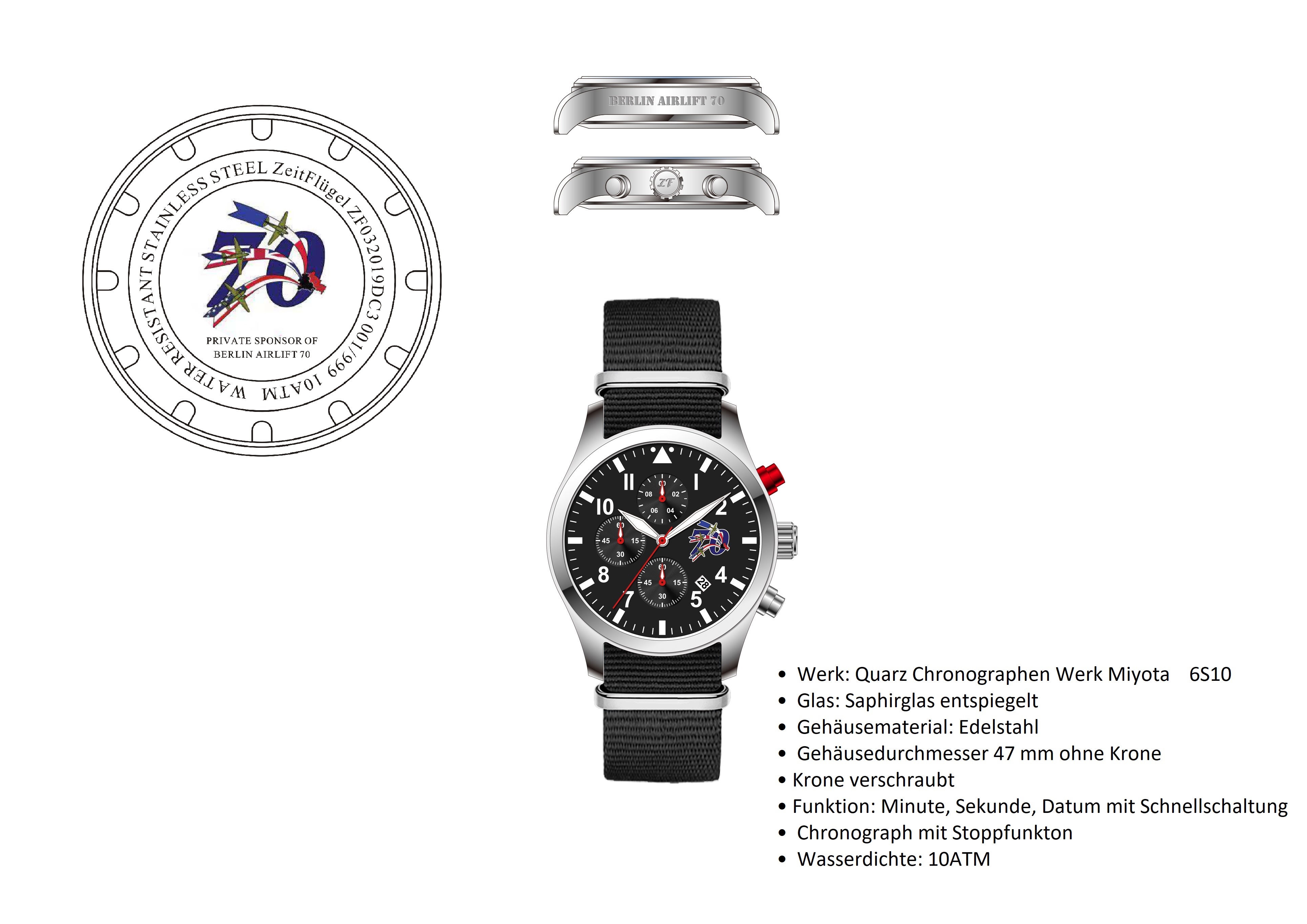 Pilot watch "Berlin Airlift Watch"