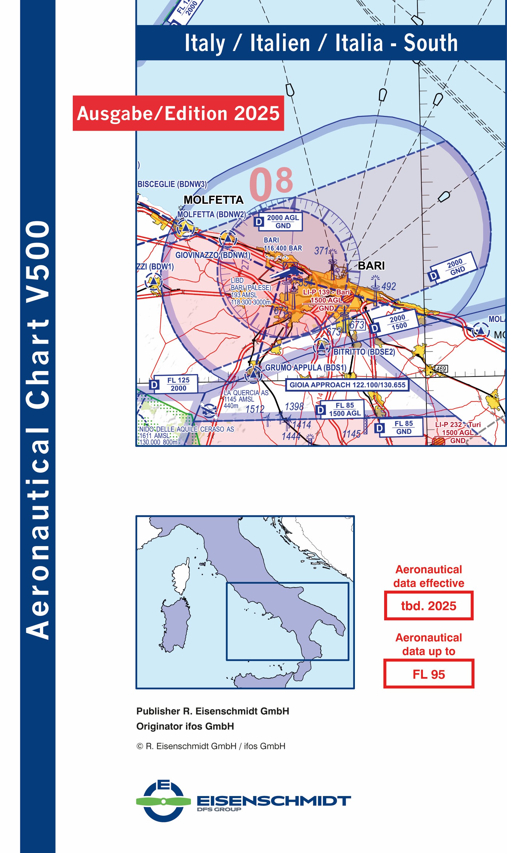 V500 Italy, Blatt South (Ausgabe 2025)-Vorbestellung
